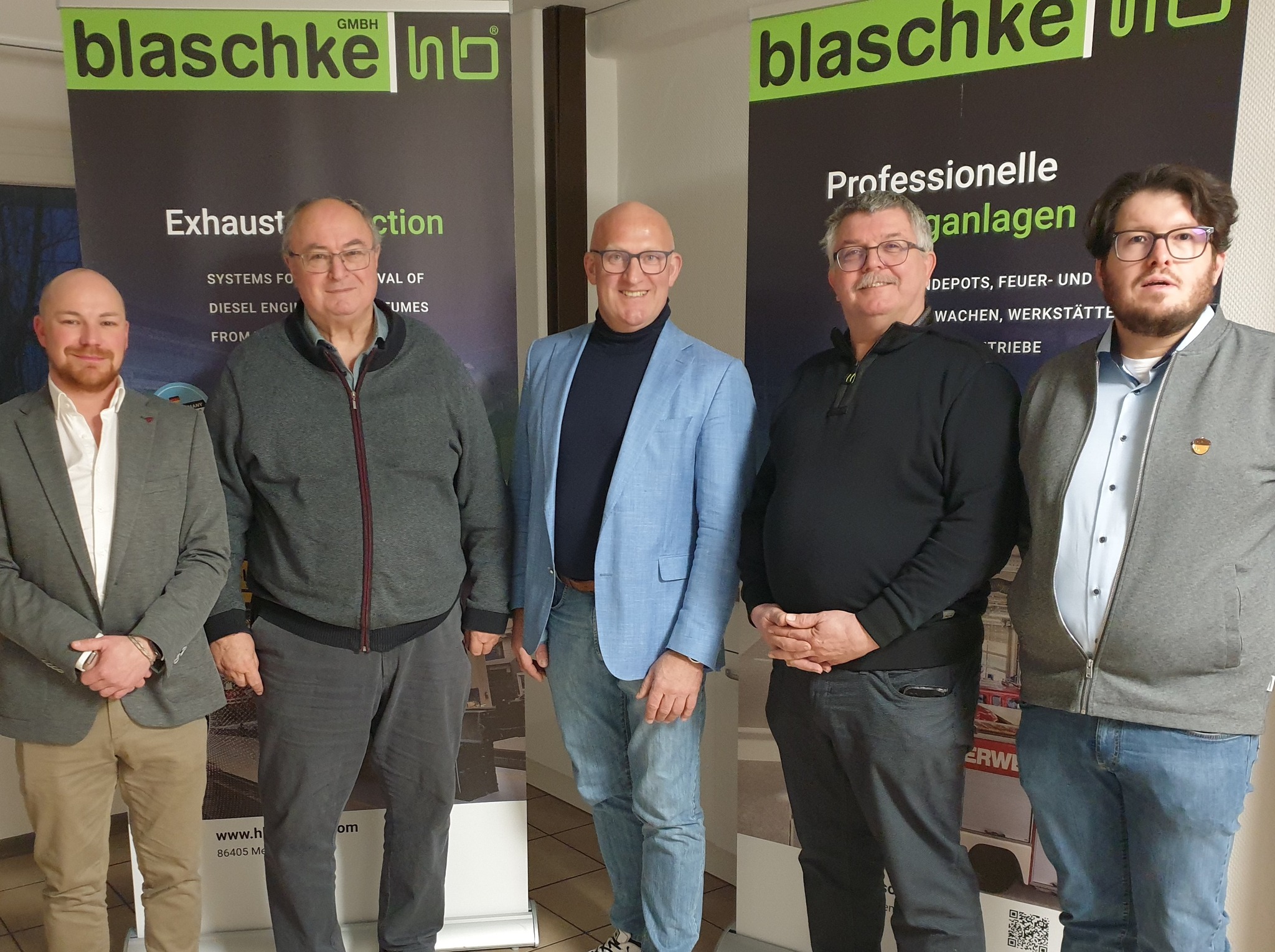 Mit Anton Rittel (MdL) bei Blaschke Umwelttechnik - FLW